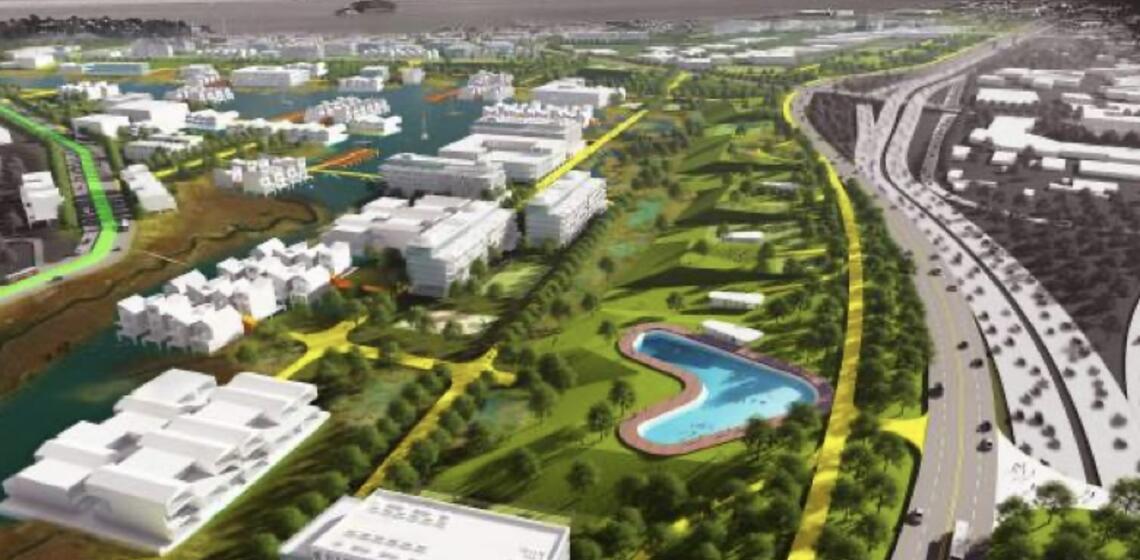 Picture of future Sea level rise development
